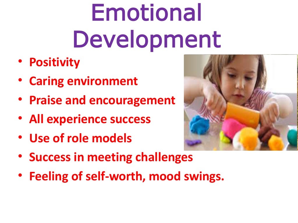 essay about your emotional development