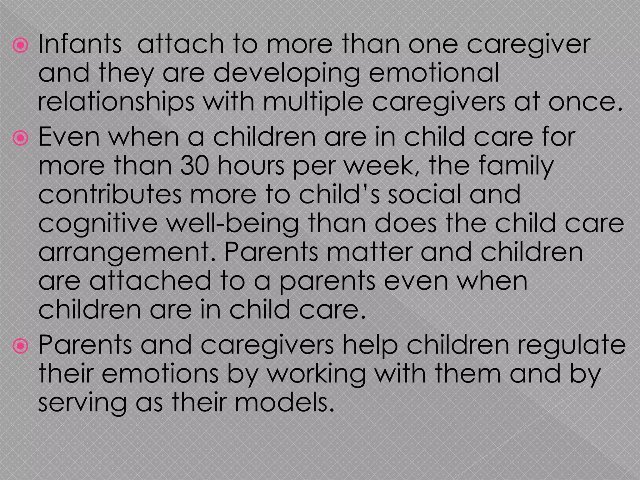 Socio emotional development of infants and toddlers | PPTX