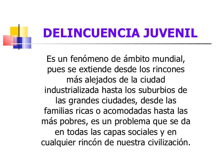 La Delincuencia Juvenil En Venezuela - creditodaichlor