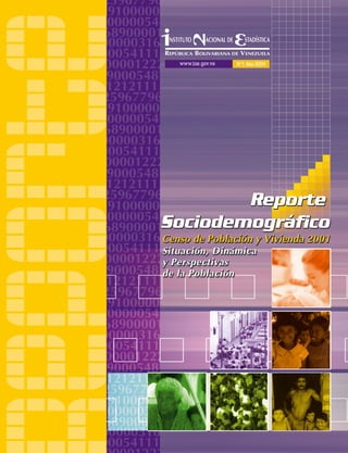 Reporte Sociodemografico INE 2001