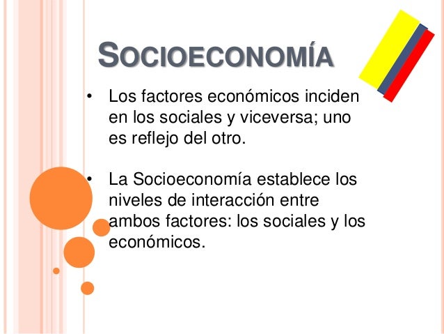 Socioeconomía