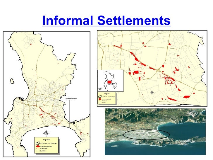 socioeconomic description of the informal settlements in Cape Town