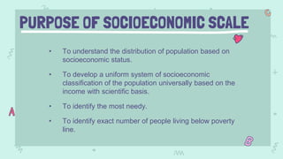 Ses Classification Socioeconomic Status Scale | Nursing Education | Juhin J | PDF