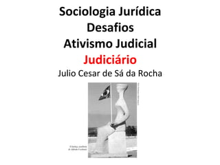 Sociologia Jurídica
Desafios
Ativismo Judicial
Judiciário

Julio Cesar de Sá da Rocha

 