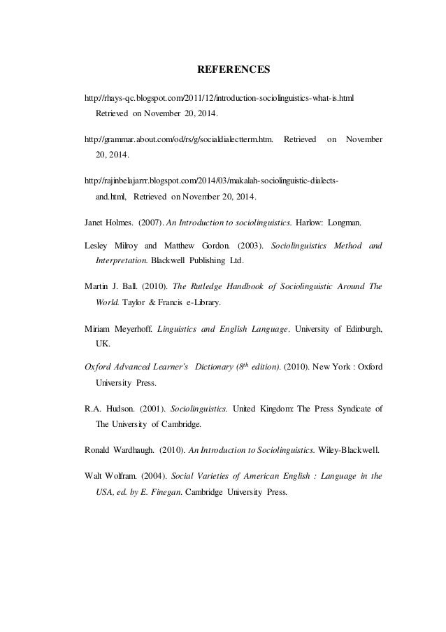 Writing linguistics paper judul