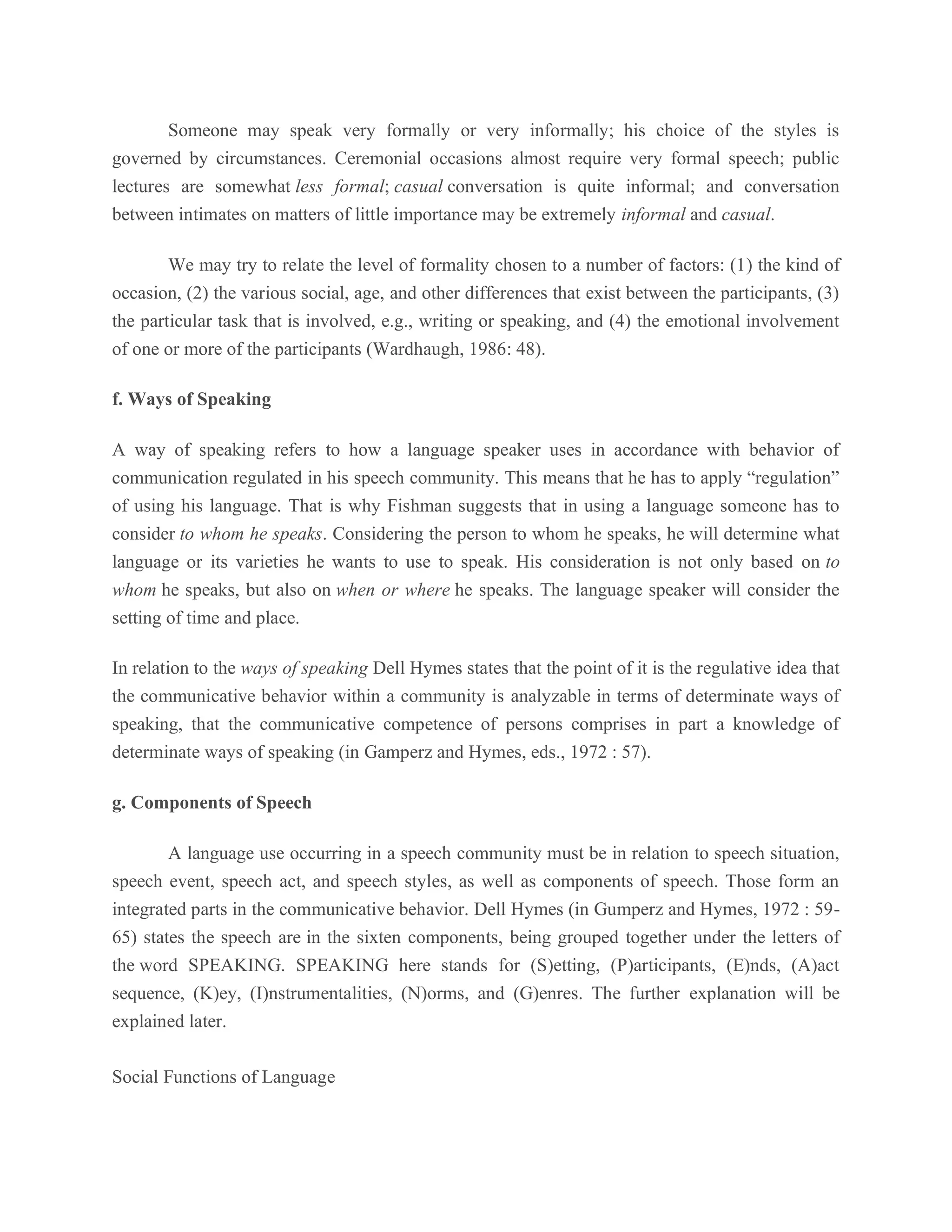 Sociolinguistics visual data 4