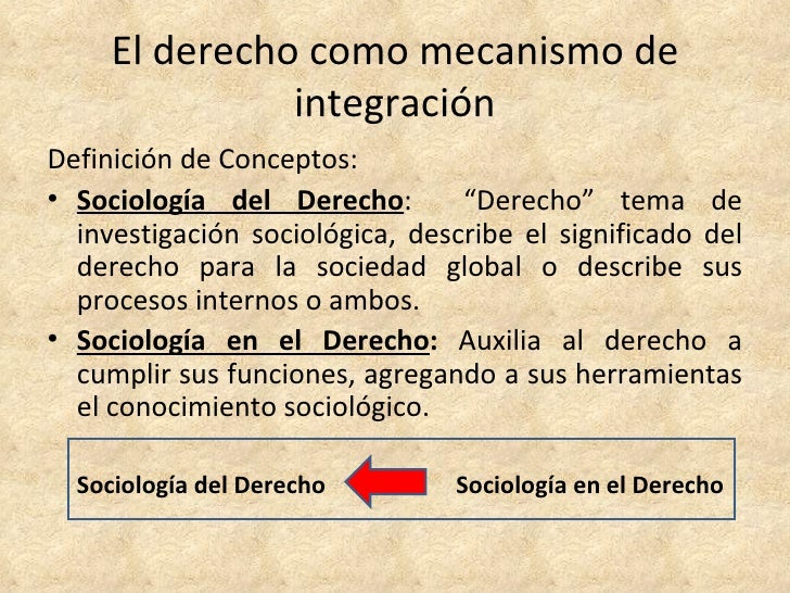 Sociología del derecho diapositivas