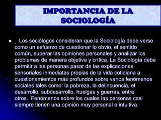 Sociologia