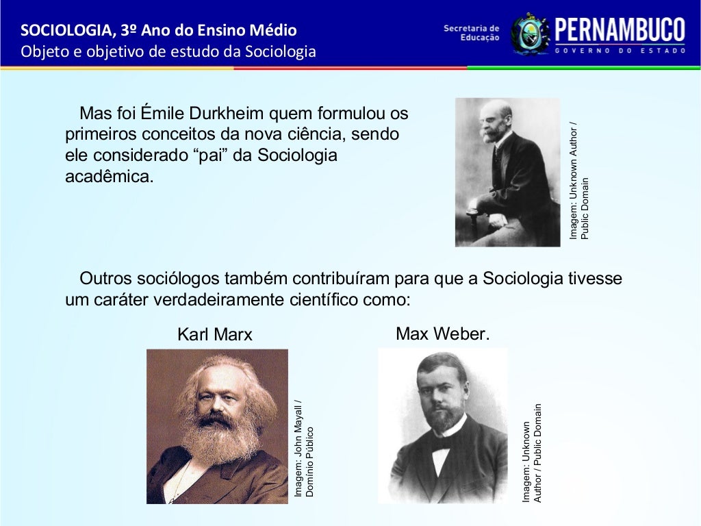 Sociologia objeto e objetivo de estudo da sociologia Sociologia objeto e objetivo de estudo da sociologia
