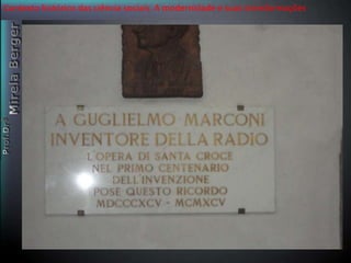 Contexto histórico das ciência sociais. A modernidade e suas transformações 
 