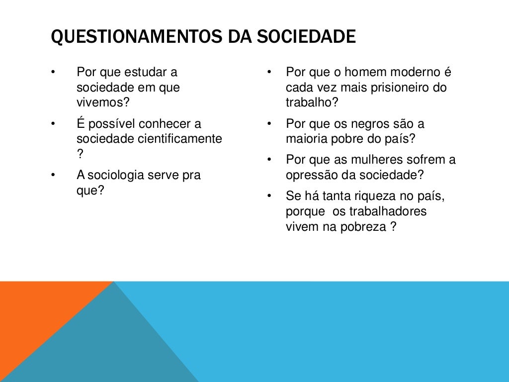Como A Sociologia Ficou Conhecida Em Seu Surgimento