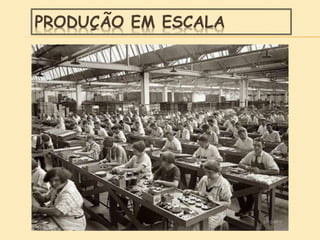 PRODUÇÃO EM ESCALA
 