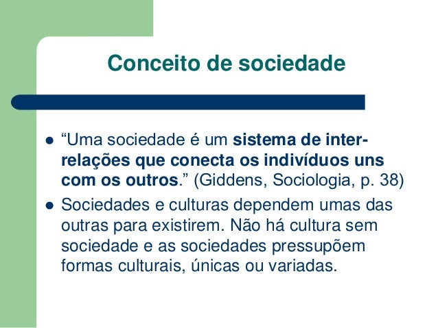 Sociologia Geral e Jurídica - Cultura e Sociedade 2014