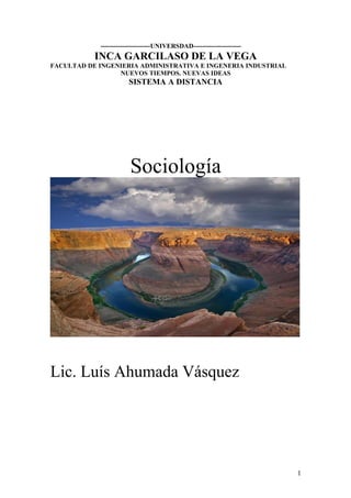 Sociologia ii