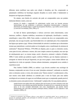 Sociologia na sala de aula: reflexões e experiências docentes no estado ...