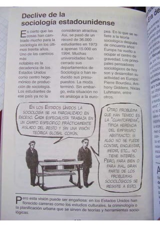 Sociologia para principiantes