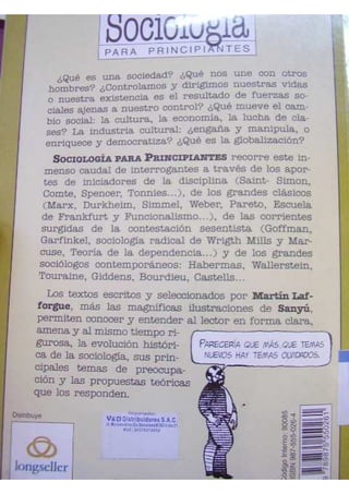 Sociologia para principiantes