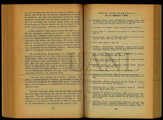vir con naciones que piensen de manera distinta a no-
sotros, con tal de que no quieran imponernos su forma
de Gobierno. Así como los individuos entran en acción
recíproca, respetando sus derechos, formando la fami-
lia o el municipio, así también deben obrar los países.
El apotegma de Benito Juárez, de que el respeto al de-
recho ajeno es la paz, conserva su plénária vigencia.
Cada hombre y cada pueblo tienen derecho a la vi-
da. Por distintos caminos, se asciende a la montaña.
Cuando hay colisiones entre hombres o entre Estados,
ahí está respectivamente, el derecho interno y el inter-
nacional p a r a zanjar sus diferencias. El poder público
sólo se justifica cuando actúa acatando normas jurídi-
cas. La voluntad del Gobierno, no es el querer subjeti-
vo y particular de sus titulares, sino la concretización
cabal y certera de la norma jurídíca.
El hombre desde que adviene a la existencia, de-
muestra su deseo de ser libre y de autoafirmarse. Este
sentimiento innato de libertad se acrecienta con los
años, teniendo como solo límite, la libertad de los de-
más. Hoy más que nunca sentimos vehementemente un
deseo de seguridad. Así como Ta salud se aprecia sola-
mente cuando la hemos perdido, en el mundo incierto
en que habitamos, sentimos más que nunca esa falta de
seguridad nuestra y de nuestros hijos.
Urge por ello, extirpar de la mente humana las
ideas y sentimientos de violencia, encausando al niño y
al joven por senderos de solidaridad, amor y compren-
sión-a las actitudes de los habitantes de los demás pue-
blos del orbe.
Por eso, con toda razón, uno de los más esclareci-
dos sociólogos mexicanos, ha escrito este acertado pen-
samiento: ''Parece mentira, pero, en realidad, los hom-
bres que viven en sociedad, olvidan a menudo el lado
humano de las cosas y a ese olvido se debe en gran par-
te, los sufrimientos y las miserias del mundo" (60).
N O T A S B I B L I O G R A F I C A S
DE LA PRIMERA PARTE
1.—Mendieta y Núñez, Lucio. "HOMENAJES" Augusto Comte, Emi-
lio Durkheim, Manuel Gamio.—Instituto de Investigaciones So-
ciales. Universidad Nacional. México, D. F.—Pág. 17.
2.—Aristóteles. "La Política". Libro Primero. Capítulo Primero. '
3.—Ward, Lester F. "Compendio de Sociología" 3a. Edición. Madrid,
Pág. 35.
4.—Comte, August. "Cours de Philosophie Positive". Scheicter Freres
- Editeurs. Paris, 1908. Tomo IV. Pâg. 132.
5.—Obra citada. Tomo IV. Pág. 132.
6.—Mendieta y Núñez, Lucio. "Homenajes". Augusto Comte, Emilio
Durkheim y Manuel Gamio, Instituto de Investigaciones Sociales.
Universidad Nacional, México, D. F. Pág. 21.
—Caso, Antonio "Sociología Genética y Siáíemática". 2a. Edición..
Editorial Cultura, México, 1932. Pág. 11.
8.—Menzel, Adolfo. "Introducción a la Sociología". Fondo de Cultu-
ra Económica. México. Pág. 5.
9.—Recaséns Siches, Luis. "Sociología". Primera Edición. Editorial
, Porrúa. México. 1956. Pág. 34.
10.—Comte, August. Obra citada. Tomo IV. Lección 52.
11.—Definición de Ch. Bodin. "Qué es la Ciencia Económica". Tra-
ducción de Luis de Garay. Revista "Jus", del mes do febrero de
1940.
12.—Weber, Max. "Historia Económica General". Fondo de Cultura
Económica. 1942.-México. 309 Páginas.
13.—Samuelson, Paul A. "Curso de Economía Moderna". Editorial
Aguilar. Madrid, 1961. Pág. 5.
14.—Stammlef R. "Economía y Derecho", según la concepción mate-
rialista de la Historia. Una investigación filosófico-social Tra-
ducida del alemán, (Cuarta Edición) por W. Roces. Págs. de la
aíl7 i lo /11C
15.—Domínguez, Virgilio. "El Materialismo Histórico". Aspectos Filo-
sofico, Sociológico e Histórica Exposición y Crítica. Pag. 246.
Publicaciones-de la. Universidad Autónoma de México. (1933)
 