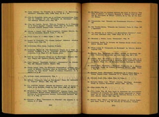 16.—Caso, Antonio. "La Filosofia de la Cultura y el Materialismo
Histórico". Ediciones Alba. (3936. Págs. 18, 25 y 29).
17.—Cita de Kropotkin, hecha por el sociólogo norteamericano Fran-
klin E. Giddings en sus "Principios de Sociologia". Edito-
rial Albatros. Buenos Aires. Pág. 233.
18.—Diaz del Castillo, Bernal. "Histeria Verdadera de la Conquista
de la Nueva- España". Capítulo XXIII, Pág. 54. Volumen 1274.
Colección Austral.. Espasa-Calpe. Argentina, S. A.
19.—Ortega y Gasset, José. Obras Completas. Primera Edición, Re-
vista de Occidente. Madrid. Tomo V. Pág. 322.
20.—Ward, Lester F. — Obra citada. — Pág. 12.
21.—Fustel de Coulanges. "La Ciudad. Antigua". Editorial Albatros.
Buenos Aires. Pág. 279.
22.—Aristóteles. Obra citada. Capitulo Primero.
23.—Unamuno, Miguel de. 4"Del Sentimiento Trágico de la Vida". 5a.
Edición. Volumen 4 de la Colección Austral. Espasa-Calpe,
Argentina, S. A., Págs. 17 y 45. Buenos Aires.
24.—Cita de Luis Recaséns Siches" en su "Sociología". Primera Edi-
ción. Página 425. Editorial Porrúa. México. 1956.
25.—Caso, Antonio. "Sociología Genética y Sistemática". 2a. Edición.
Pág. 160. Editorial Cultura. México. 1932.
26.—Durán Ochoa, Julio. "La Explosión Demográfica" Artículo apa-r
recido en México. Cincuenta Años de Revolución. Tomo II, in-
titulado "La Vida Social". Fondo de Cultura Económica. De la
página 3 a la 28.
27.—Artículo citado anteriormente. Pág. 3.
28.—México, "Cincuenta Años de Revelación". Tomo III. Intitulado
"La Política". México. 1961. Pág. 482.
29.—Cír. LINTON (Ralph), "Estudio del Hombre", trad. de Daniel F.
Rubin de la Borbolla, Fondo de Cult. Econ. 1944, pp. 368-70.
30.—Mendieta y Núñez, Lucio. "HOMENAJES". Augusto Comte. Emi-
lio Durkheim. Manuel Gamio. Biblioteca de Ensayos Sociológicos.
Instituto de Investigaciones Sociales. Universidad Nacional. Mé-
xico, D. F. Pág. 13. -v
31.—Ferrater y Mora. "Diccionario de Filosofia-'. Ed. Atlante, S. A.
México, D. F. 1944.
32.—En México hizo un resumen sintético del Libro de Spencer "The
Data of Ethica", el maestro Ezequiel A. Ohávez, bajo el nom-
bre de "Principios de Moral". Librería de la Vda. de Ch. Bou-
ret. México.
33—Vasconcelos, José. "Historia del Pensamiento Filosófico". Página
363.
34.—Del Vecchio-Siches. "Filosofía del Derecho". Tomo II. Págs. 190
y siguientes.
35.—"La Filosofía de la Cultura y el Materialismo Histórico". Anto-
nio Caso. Ediciones Alba, (1936) Págs. 18, 25 y 29.
36.—Mendieta y Núñez, Lucio. "Homenajes". Pág. 39.
37.—Durkheim, Emilio. La División del Trabajo Social. Daniel Jorro.
Editor. Madrid. 1918.
38.—Ward, Lester F. "Compendio .de Sociología" 3a. Edición. Madrid.
Capítulo VIII.
39.—Scheler, Max. "Sociología del Saber". Revista de Occidente. Ma-
drid. Traducción del alemán por José Gaos. Pág. 202 y .203.
40.—Scheler, Max. "El Saber y la Cultura" (Conferencia dada en la
fiesta del X Aniversario de la fundación de la Academia Lessing
en Berlín). Págs. 18 y 19. Editorial Cultura. Santiago de Chile.
41.—Weber, Max. "Economía y Sociedad". Traducción de J. Medina
Echavarría. Fondo de Cultura Económica. México 1944 Tomo
I, Pág. 40.
42.—Simmel, Jorge. "Sociología". Traducción de J. Pérez Bances. 2
Tomos. Espasa-Calpe, Argentina, S. A., Buenos Aires 1939.
43.—Simmel, Jorge. Obra citada. Pág. 13, Tomo .I.
44.—Recaséns Siches, Luis. "Wiese". Grandes Sociólogos Modernos.
Fondo de Cultura Económica. México 1943. 193 Pág.
45.—Obra citada. Pág. 60.
46.—Obra citada. Pág. 99. Para hacer la exposición del pensamiento
sociológico de Leopoldo Von Wiese hemos consultado la "Socio-
logía" del Dr. Luis Recaséns Siches, Editorial Porrúa, S. A., Pri-
mera Edición. México 1956. Pág. 313.
47.—Scheler, Max. "Etica". Traducción del alemán de Hilario Rodrí-
guez Sanz, Tomo I. Pág. 89. Revista de Occidente. Madrid.
 