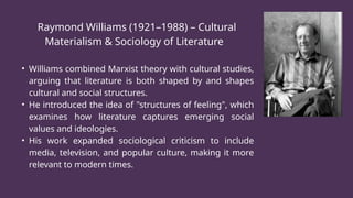 sociological criticism_CRITICISMGRADE11B | PPTX