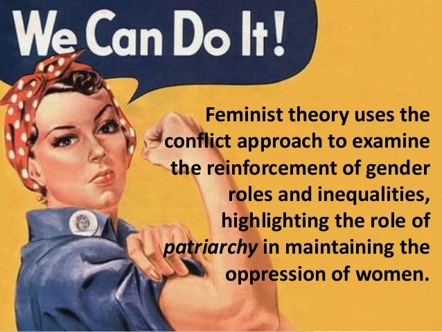 Conflict perspective gender inequality