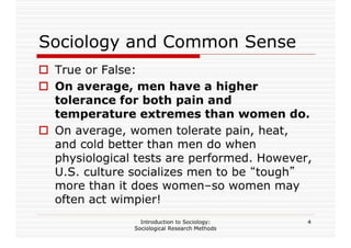 Sociological Research Methods