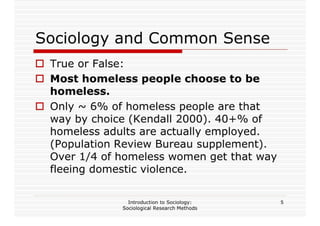 Sociological Research Methods