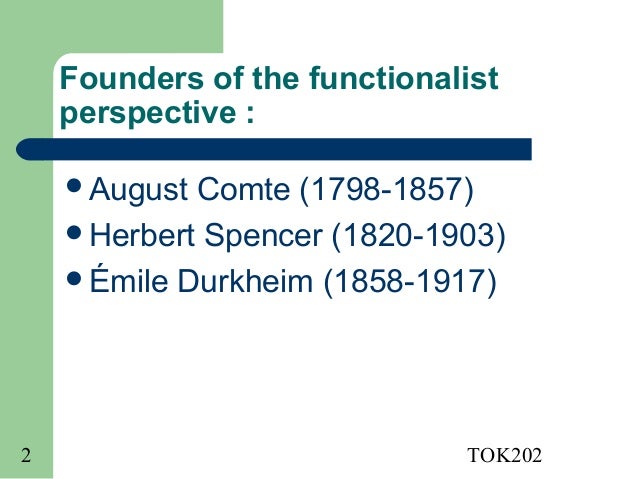 august comte structural functionalism structural functionalism