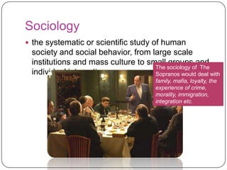 Introducing Sociology (1 of 2) | PPTX