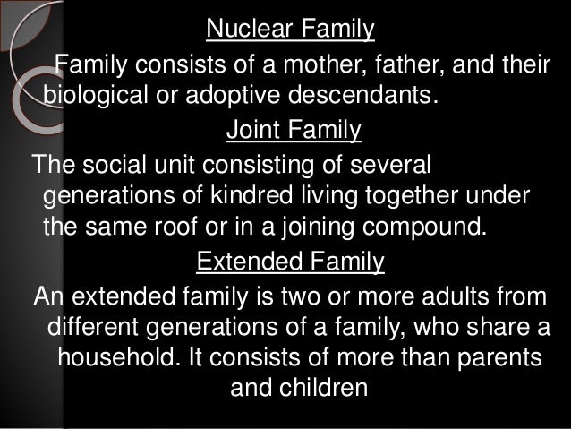definition of family in sociology pdf