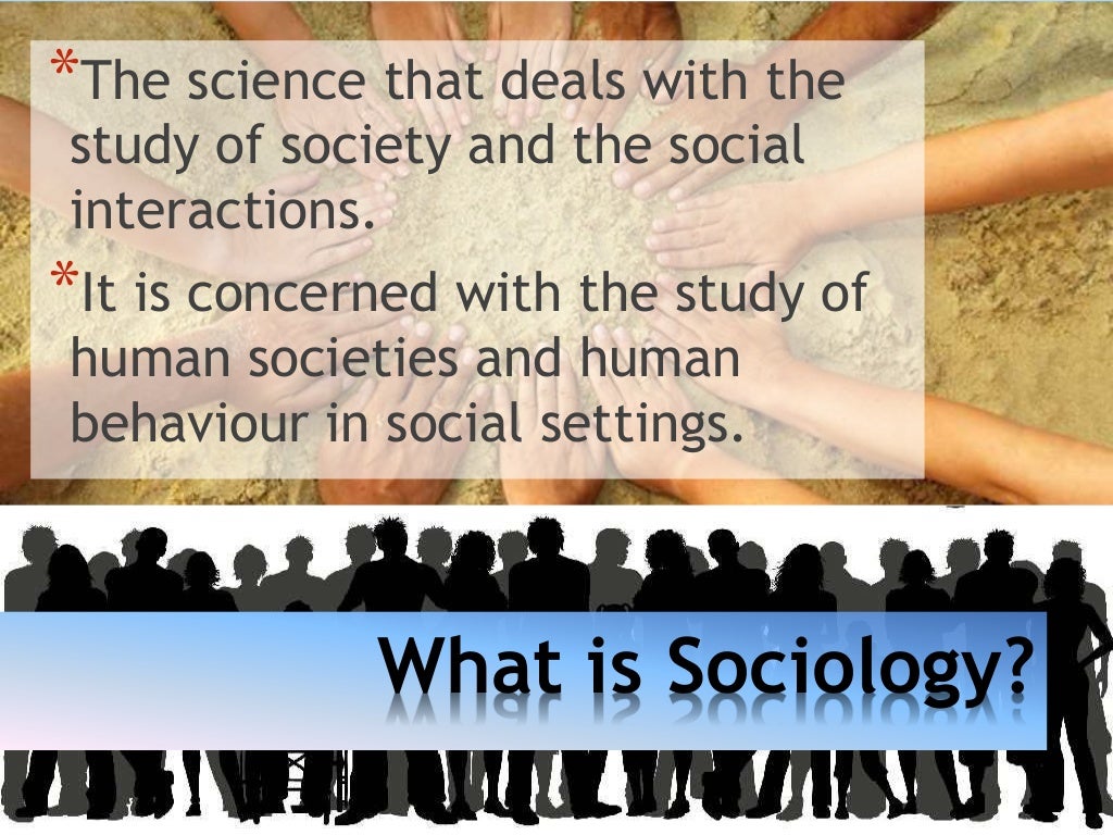 Sociology Definition