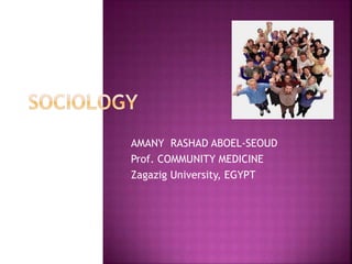 AMANY RASHAD ABOEL-SEOUD
Prof. COMMUNITY MEDICINE
Zagazig University, EGYPT
 