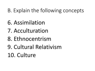 Understanding Culture, Society and Politics | PPTX