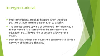 Intergenerational Change Sociology and Anthropology revision slides. | PPTX