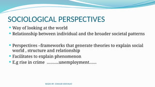 Sociology Class Lecture all for sociology notes class | PPTX