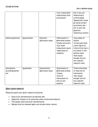 The sample used should be representative