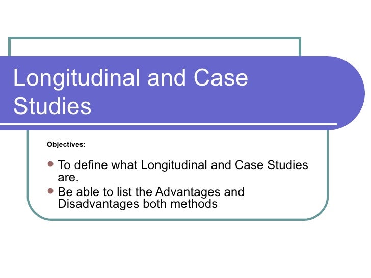 descriptive longitudinal case study