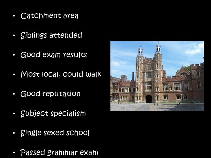 Essays on single sexed schools