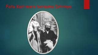 Foto Karl marx bersama Istrinya
 