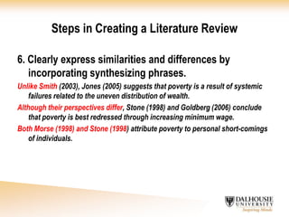 3) apply the readings to your topic 