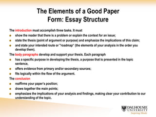4) articulate the significance of this application.Key Features of Academic WritingSeveral key features distinguish academic writing. These features, adapted from Gillet (2011), includeAccuracy– Vocabulary, facts, and figures are used accurately and are consistent with the standards of your field.Explicitness– The relationship between ideas is clarified through the use of signaling words and transitions.Complexity– Academic writing incorporates language particular to your audience and field and addresses more intricate issues than other types of texts. Formality– Academic writing should be free of contractions, slang, and abbreviations.Responsibility– You are responsible for the claims you make and for understanding the sources from which you draw. These sources should be reputable. You are also responsible to the people whose work you draw on to make your claims. This responsibility is reflected in proper in-text citations and proper reference list form.Objectivity-- The emphasis of the writing is on the information you are conveying or the argument you are making rather than on you.