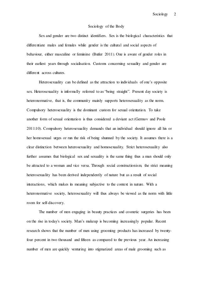 Sociology of the Body