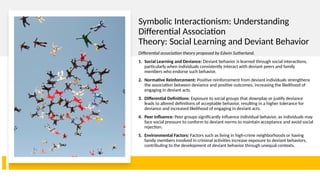 Learning Deviance Sociology presentation ppt final Engineering | PPTX
