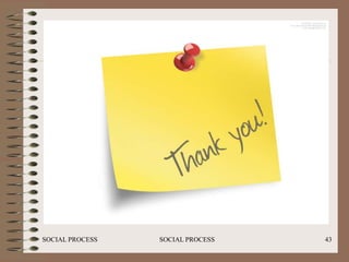 SOCIAL PROCESS   SOCIAL PROCESS   43
 