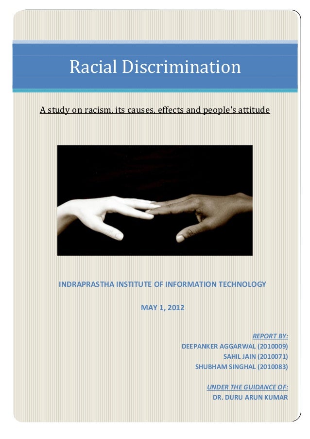 cause and effect essay racial discrimination cause and effect essay racial discrimination