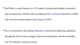 Marx Rise Karl Marx and Lenin: Conflict Perspectives on Education and Society | PPTX