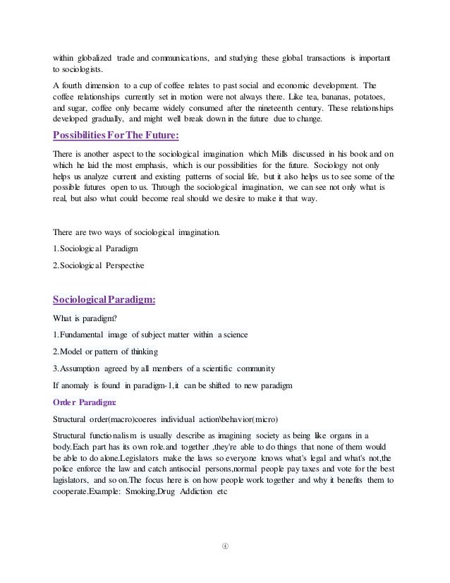 Paper sociology term
