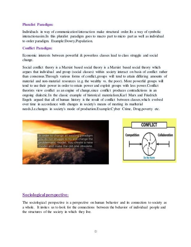 Paper sociology term