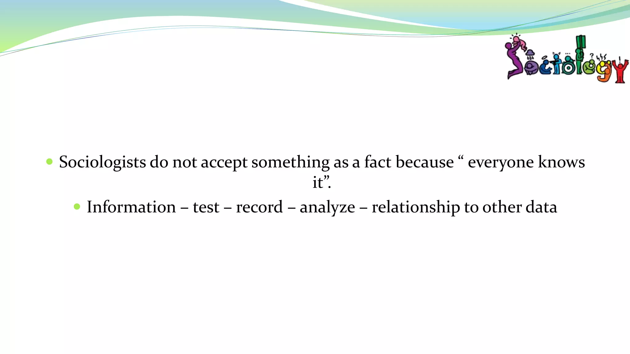 Introduction to Sociology | PPT