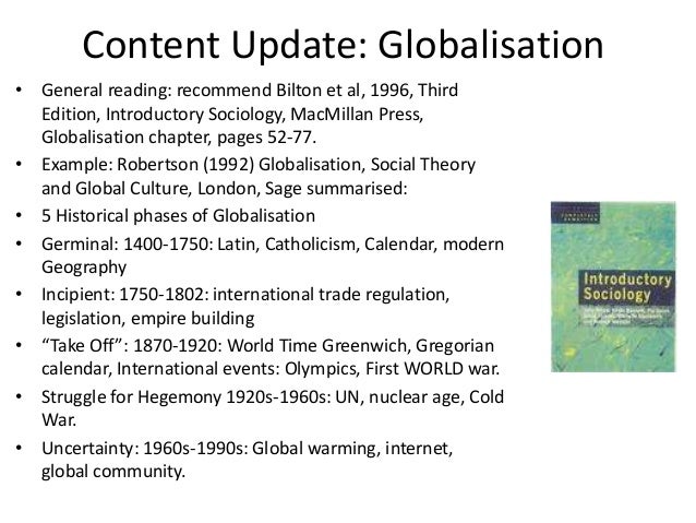 Sociology Update On New Topics For 2015 Subject Content